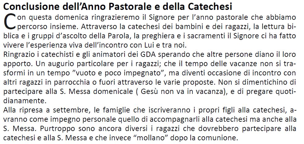 conclusione